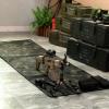 QCHIAN Tactical Shooting Mat, Non-Padded Roll-up Prone Shooter Mats, Shooting Blanket Mat for Shooting Long Distance Prone Competition Hunting Accessories (Color : Camo) view 2