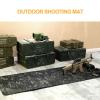QCHIAN Tactical Shooting Mat, Non-Padded Roll-up Prone Shooter Mats, Shooting Blanket Mat for Shooting Long Distance Prone Competition Hunting Accessories (Color : Camo) view 4