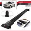 acpar Compatible with Lincoln MKX 2007-2015 Cross Bar FLY Model Car Roof Rack Cross Bar 3 BARS BLACK view 3