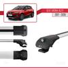 acpar Compatible with Seat Arona (KJ7) 2017-2025 ACE-1 Car Roof Rack Cross Bar Grey Aluminium 2 Bars view 3