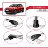 acpar Compatible with Seat Arona (KJ7) 2017-2025 ACE-1 Car Roof Rack Cross Bar Grey Aluminium 2 Bars view 4
