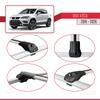 acpar Compatible with Seat Ateca (KH7) 2016-2025 ACE-1 Car Roof Rack Cross Bar Grey Aluminium 2 Bars view 4