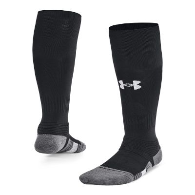 Under Armour Unisex-Child Youth Magnetico Over the Calf Socks 1 Pack, (001) Black/Pitch Gray/White, Medium