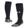 Under Armour Unisex-Child Youth Magnetico Over the Calf Socks 1 Pack, (001) Black/Pitch Gray/White, Medium view 1
