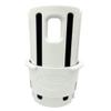 Shot Collar Bat Weight 16 to 24 oz | Easy On/Easy Off (Twist or Tap Off) Baseball Bat Weight | Customize Colors to Match Equipment or Team (16, 20, 24 Ounces)  White w/Black Inserts view 1