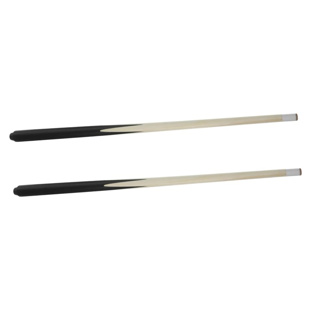 2Pcs Short Pool Cue Stick Set Convenient Billiard Cue Sticks for Home and Game Room for Pool Tables and Billiard Accessories