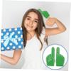 WHAMVOX 12Pcs Foam Fingers Cheerleading Party Props for Sports Teams Football Games and Events Fun Party Noisemakers and Cheerleading Supplies view 3