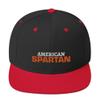 American Spartan Snapback Hat Black/Red view 1