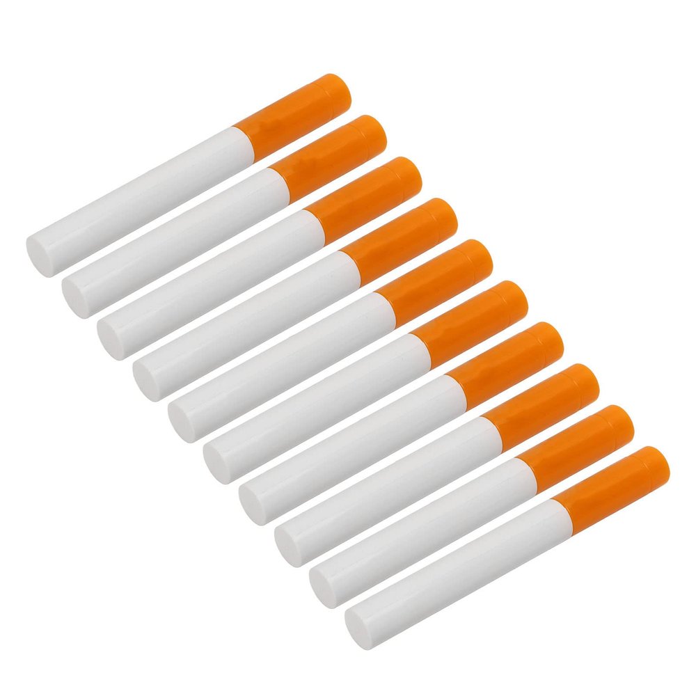 DAUERHAFT Golf Tees - A Box of 10 Portable Plastic Golf Tees 85mm Length for Golf Training and Practice Drills on The Driving Range Ideal for Golfers