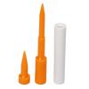 DAUERHAFT Golf Tees - A Box of 10 Portable Plastic Golf Tees 85mm Length for Golf Training and Practice Drills on The Driving Range Ideal for Golfers view 2