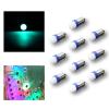 PA LED 10PCS #44#47#1893#756#1847 T11 ba9s 2 SMD 2835 LED 6.3V DC Bayonet Pinball Machine Light Bulb Cyan