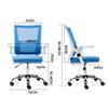 DUDSME Computer Chair Lift Adjustment Executive Chair Rotatable Handrail Ergonomics Household Office Chair Rated Load Capacity: 150 Kg view 2