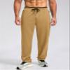 G Gradual Men's Sweatpants Mesh Lightweight with Zip Pockets Breathable Quick Dry Athletic Pants for Workout Running (Khaki, Medium) view 2