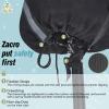Zacro Gel Kids Bike Seat Cushion Cover for Boys & Girls, Anti-Slip Bike Seat Cover for Toddler, Breathable & Extra Soft Memory Foam Child Bicycle Saddle Padded with Reflective Strip, 9"x6" view 4