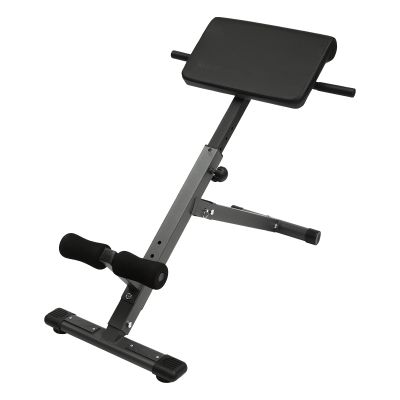 Fitness Roman chair,Foldable Hyperextension Bench,Leg Back Muscle Waist Extension Workout,5 Levels Adjustable Roman Chair,330 lbs Weight Capacity (Style 1)