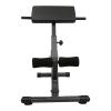 Fitness Roman chair,Foldable Hyperextension Bench,Leg Back Muscle Waist Extension Workout,5 Levels Adjustable Roman Chair,330 lbs Weight Capacity (Style 1) view 3
