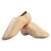 Asyusyu Dance Jazz Shoes,Round Toe Soft Leather Dance Slippers for Women/Men,Brown,5.5. view 1