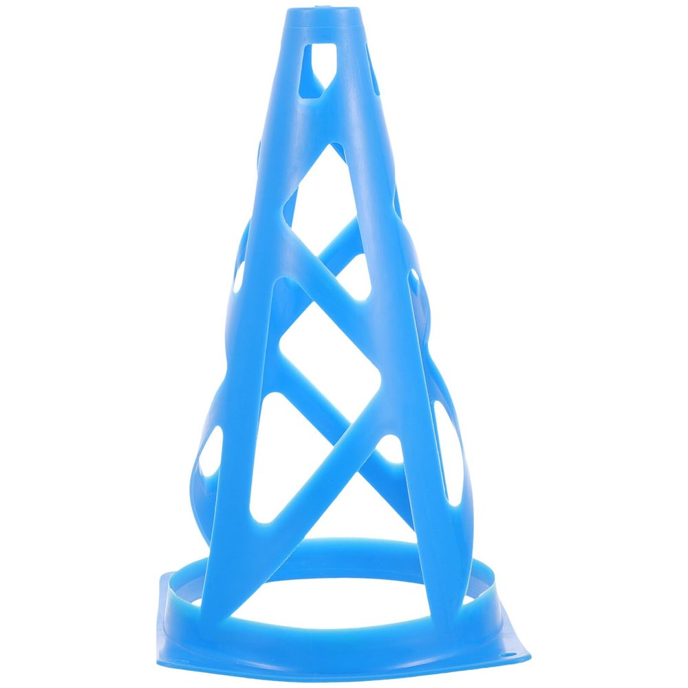 Sosoport Training Soccer Cones Multi-Function Football Marker Cone for Sports Training Playground Drills and Agility Practice Pe Material Flexible Height for Football Basketball and Tennis