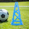 Sosoport Training Soccer Cones Multi-Function Football Marker Cone for Sports Training Playground Drills and Agility Practice Pe Material Flexible Height for Football Basketball and Tennis view 3