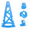 Sosoport Training Soccer Cones Multi-Function Football Marker Cone for Sports Training Playground Drills and Agility Practice Pe Material Flexible Height for Football Basketball and Tennis view 4