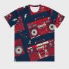 Classic Vintage Retro Style Boombox Radio Men's T Shirts Full Print Tees Crew Neck Short Sleeve Tops 6XL view 3