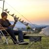 Sosoport Manufactured Knitting Net Lightweight Portable Camping Table Bag Mesh Storage view 2