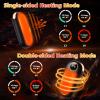 Hand Warmers Rechargeable, Dual-Sided Heating with LED Display, Flashlight, 4 Heating Levels Electric Pocket Heater for Raynauds, Golf, Camping, Hunting, Gifts for Christmas Men Women view 3