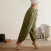 Midelxp Grey Women's Cute High Waisted Straight Leg Joggers - Comfy Lounge Pants with Pockets, Fleece Lined, Plus Size view 2
