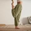 Midelxp Grey Women's Cute High Waisted Straight Leg Joggers - Comfy Lounge Pants with Pockets, Fleece Lined, Plus Size view 3