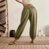 Midelxp Grey Women's Cute High Waisted Straight Leg Joggers - Comfy Lounge Pants with Pockets, Fleece Lined, Plus Size view 4