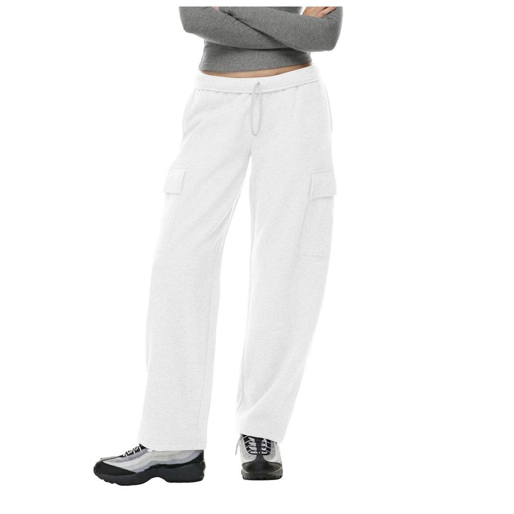 midelxp Baggy Joggers for Women Women Sweatpants Baggy Fleece High Waisted Workout Joggers Pants Loose Ultra-Soft Yoga Pants with Pockets Fleece Lined Pants Women Plus Size Joggers for Women