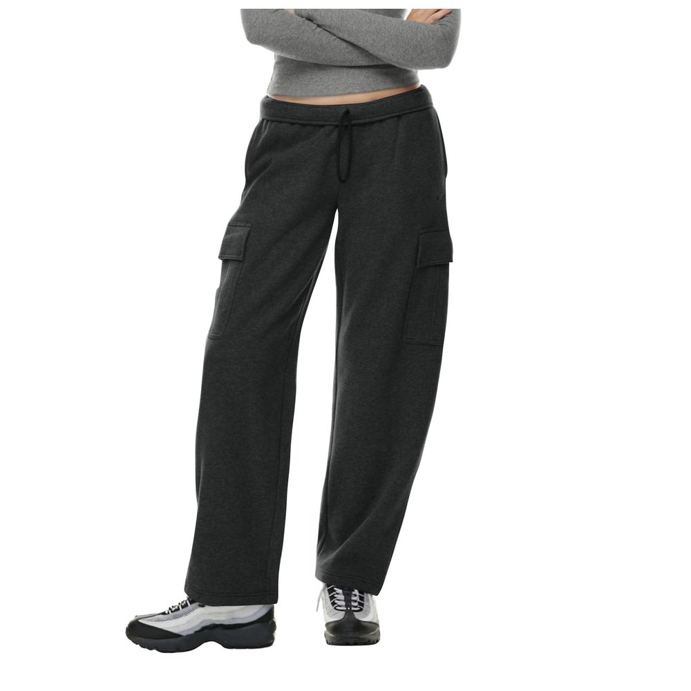 Midelxp Women's Joggers With Pockets - High Waisted Straight Leg Harem Pants, Relaxed Fit Lightweight Fleece Lined Pants, Plus Size