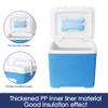 Camping Cooler Insulated Portable Cooler Ice Retention Hard Cooler with Heavy Duty Handle for Lunch Beach Drink Beverage Travel Camping Picnic Car Trips (Coffee No thermometer-13qt) view 3