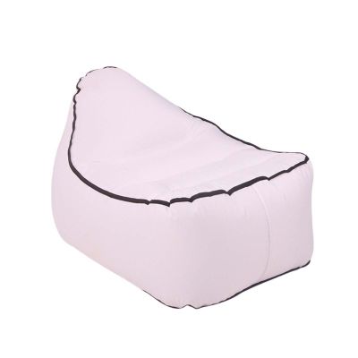 Inflatable Chair Air Couch,Small Single Inflatable Sofa,Foldable Blow Up Couch Lounger,Portable Air Sofa for Indoor Living/Tent Camping/Outdoor Activities,Waterproof,Easy to Store (White)