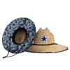 FOCO Mens NFL Team Logo Floral Sun Straw Hat, Team Logo, One Size US & Dallas Cowboys NFL Womens Floral Straw Hat view 2