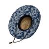 FOCO Mens NFL Team Logo Floral Sun Straw Hat, Team Logo, One Size US & Dallas Cowboys NFL Womens Floral Straw Hat view 4