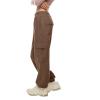 midelxp Grey Sweatpants for Women Baggy Sweatpants Womens Fleece High Waisted Workout Joggers Pants Loose Comfy Y2k Pants with Pockets Fleece Lined Pants Women Plus Size Joggers for Women view 2