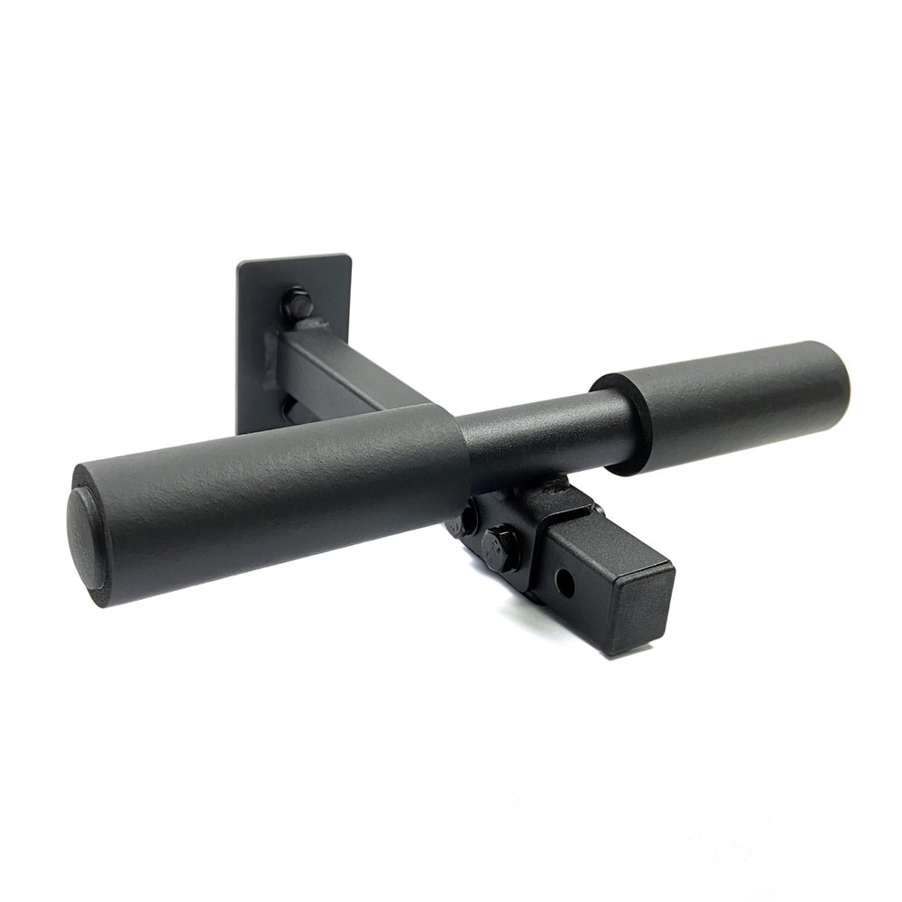 Trenbon Wall Mount Nordic Hamstring Curl Bar Training Equipment for Hamstring Curls Spanish Squats Sit-Ups Core Twists and More (Black)