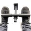 Trenbon Wall Mount Nordic Hamstring Curl Bar Training Equipment for Hamstring Curls Spanish Squats Sit-Ups Core Twists and More (Black) view 2