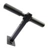 Trenbon Wall Mount Nordic Hamstring Curl Bar Training Equipment for Hamstring Curls Spanish Squats Sit-Ups Core Twists and More (Black) view 4