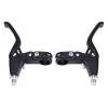 Brake Handles, 1 Pair Metal Hand Brakes Cycling Brake Handles 4 Colors (Black) view 1