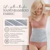 MOOIMOM Postpartum Belly Wrap & Band, Abdominal Binder Post Surgery, C-Section & Hernia Support Belt, Waist & Pelvis Belt for Stomach & Back Pain Relief(Polyester Made with Bamboo Charcoal Fiber) view 2