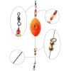 BUBBLE FISHING Popping Corks Floats for Saltwater Inshore Fishing Bobber 4pcs Rattle Rig Weighted Oval Popper Redfish Speckled Trout view 2