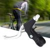 Brake Handles, 1 Pair Metal Hand Brakes Cycling Brake Handles 4 Colors (Silver) view 3