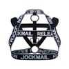 JOCKMAIL Men's Fitness Harness Shoulder Strap Chest Muscle Neck Waist Belt Club Party Hollow Out Body Chest Athletic Harness (One Size, 911Black) view 1
