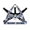 JOCKMAIL Men's Fitness Harness Shoulder Strap Chest Muscle Neck Waist Belt Club Party Hollow Out Body Chest Athletic Harness (One Size, 911White) view 2