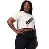 Bruh Crop rocbred by Cheryl top Ecru view 2