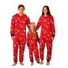 Weixinbuy Christmas Pajamas for Family Matching Family Christmas Pjs Sets for Adult Kids Holiday Xmas Pajamas Hooded Sleepwear 2024 Xmas Gifts view 1