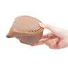 Asyusyu Dance Jazz Shoes Cowhide Leather Jazz Shoes for Women Men Adult-Brown,5 view 2