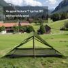HITUGU 3F UL Gear Lanshan PRO Lanshan Ultralight Tent Ultralight Tent 3-Season Backpacking Tent for 1-Person or 2-Person Camping, Climbing, Hiking, Trekking, Kayaking (for 2 Person, Green- 4 Season) view 4